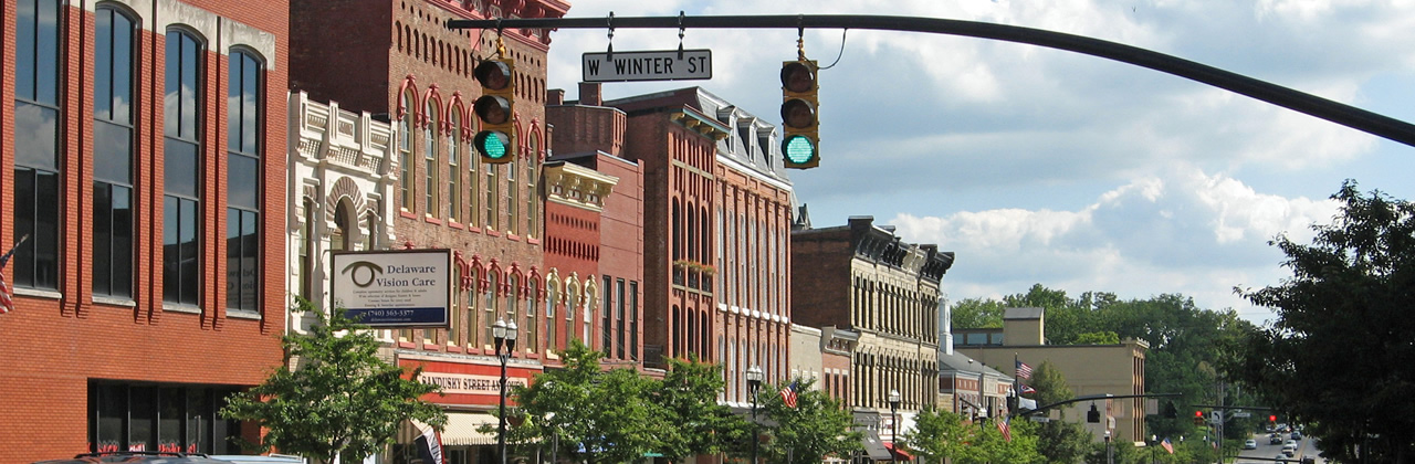 Delaware, Ohio Portable Storage Image With Buildings Delaware, Ohio Moving To Image With Buildings