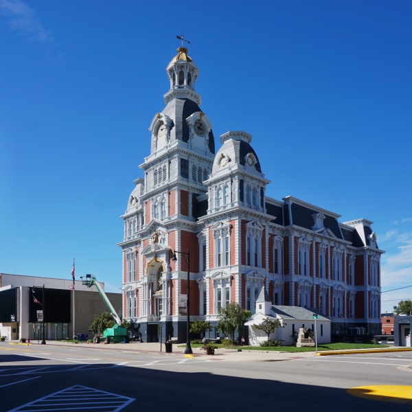Van Wert, Ohio Moving To Image With Historic Buildings